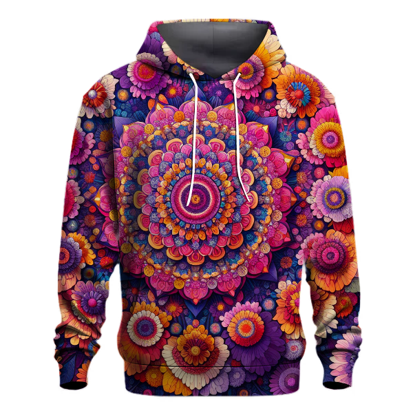 Flower Power Mandala Hoodie