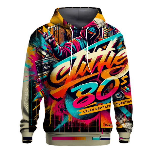 Radical Graffiti Splash Hoodie