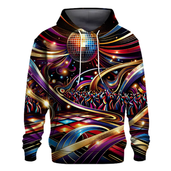 Disco Nights Reflective Design Hoodie