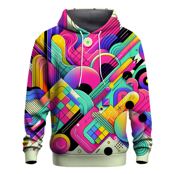 Radical Retro Splash Hoodie