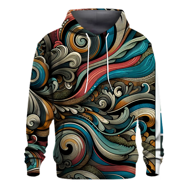 Paisley Waves Hoodie