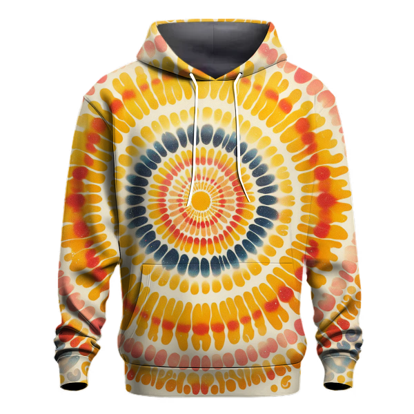 Sunrise Splash Tie-Dye Hoodie