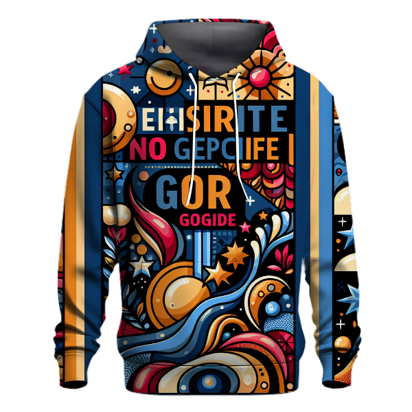 Inspired Quotes and Whimsy Hoodie