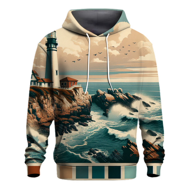 Seaside Lighthouse Beacon Hoodie