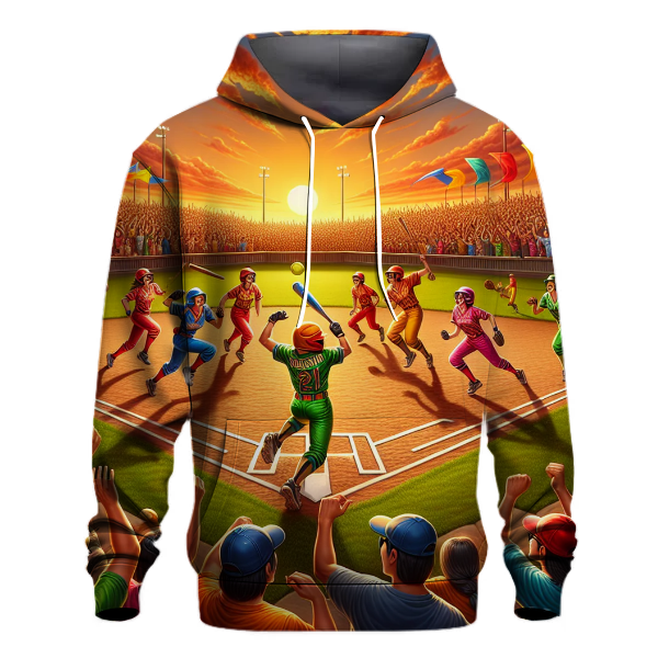 Softball - Diamonds Are Forever Hoodie