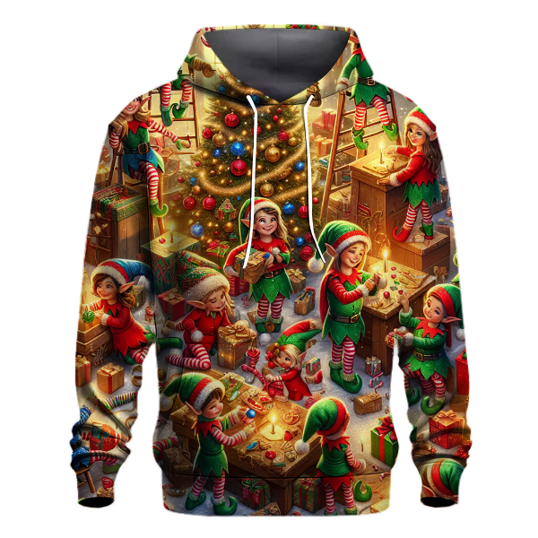 Jolly Elf Crew Hoodie