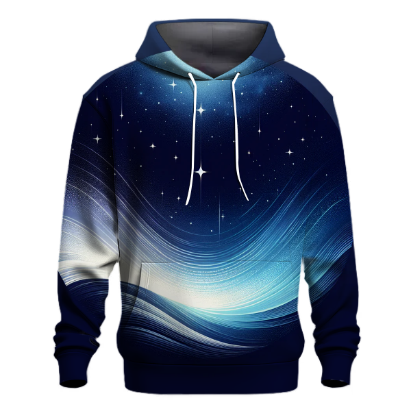 Starlit Glow Gradient Hoodie