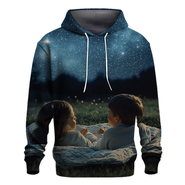 Starlit Dreams A Night of Stargazing Hoodie