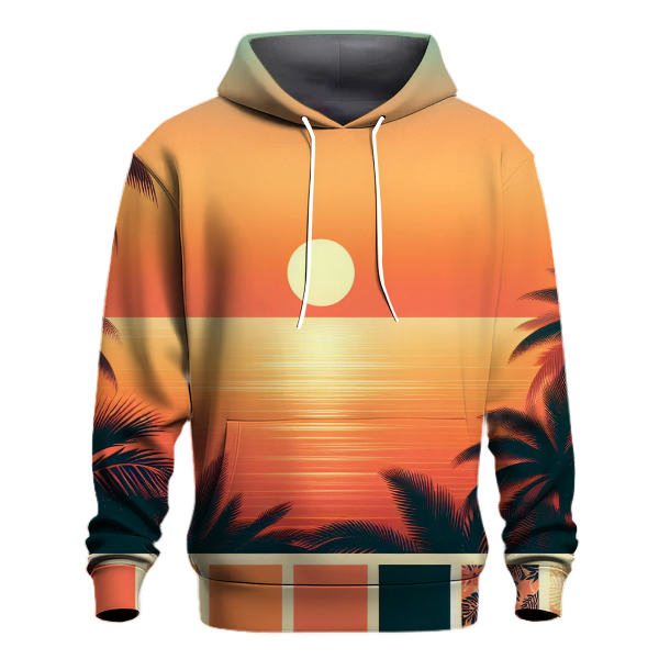 Mango Sunset Gradient Hoodie