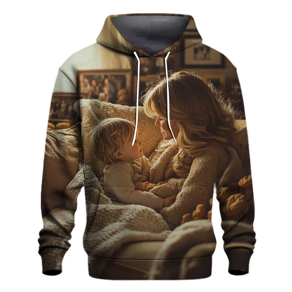 The Embrace of Home A Mothers Heartfelt Refuge Hoodie