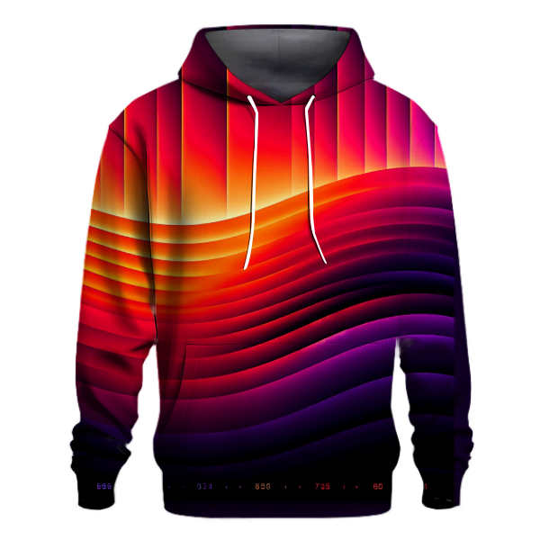 Fiery Sky Gradient Hoodie