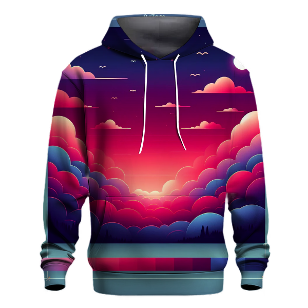 Scarlet Dusk Fade Hoodie