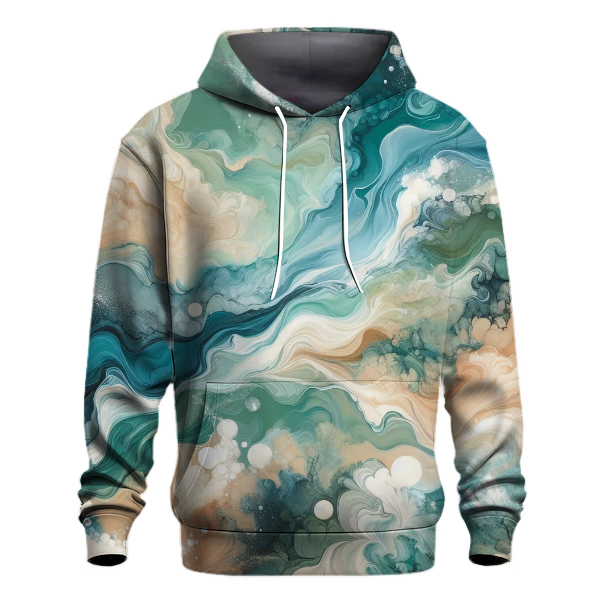 Breezy Coastline Tie-dye Hoodie