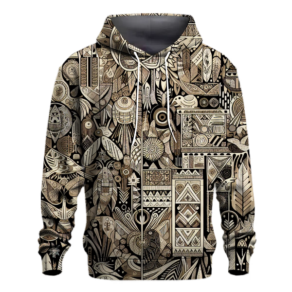 Tribal Earth Harmony Hoodie