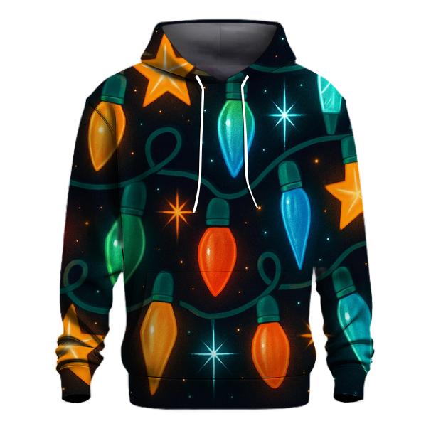 Joyful Christmas Lights Hoodie