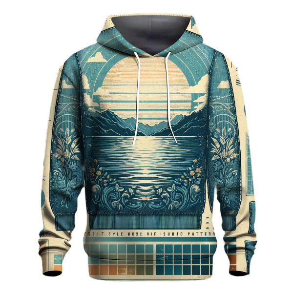 Rustic Denim Revival Hoodie