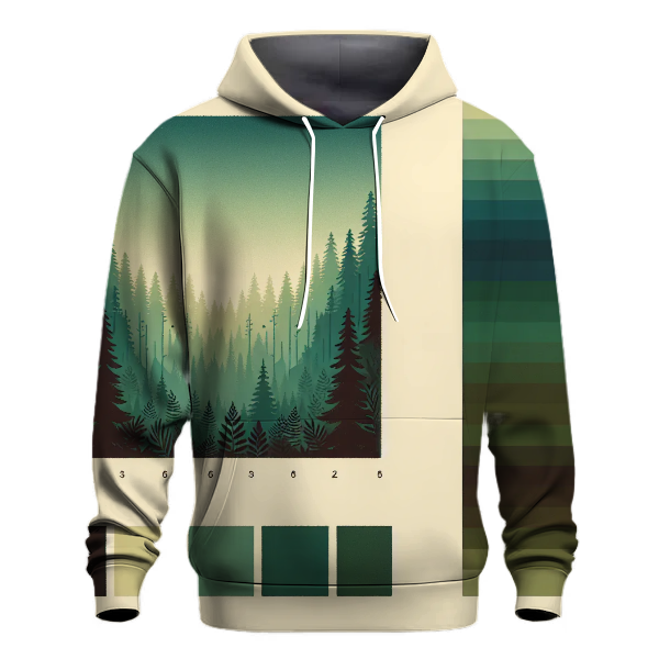 Whimsical Woodland Gradient Hoodie