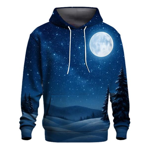 Twinkling Starry Night Christmas Hoodie