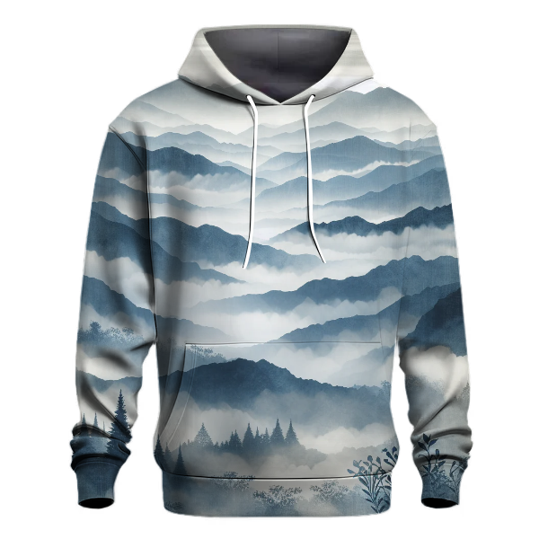 Misty Mountain Horizon Tie-Dye Hoodie