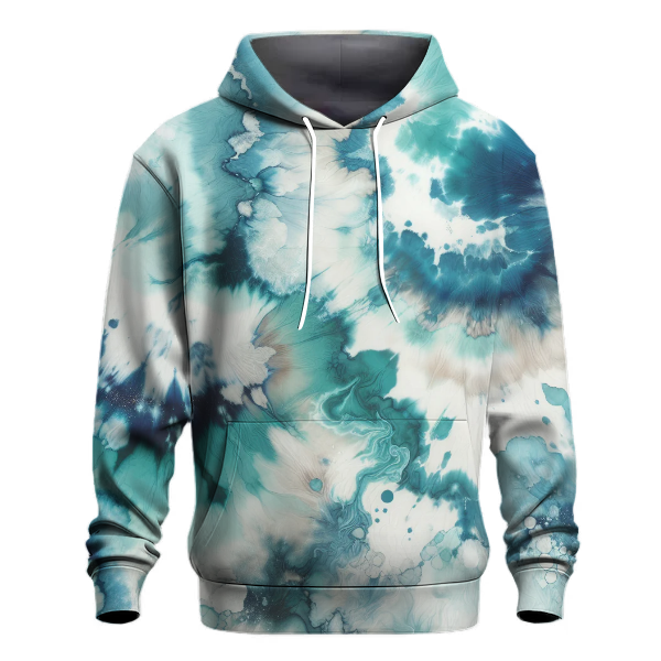 Azure River Flow Hoodie