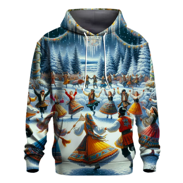Celtic Christmas Winter Dance Hoodie