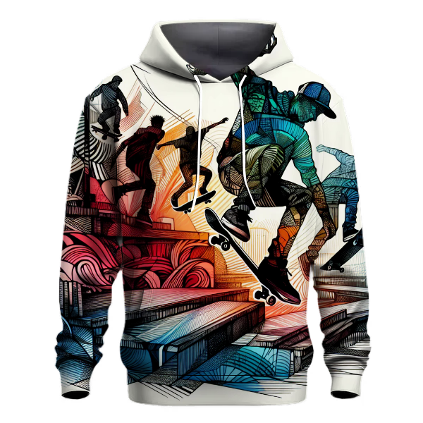 Skateboard Graphics Hoodie