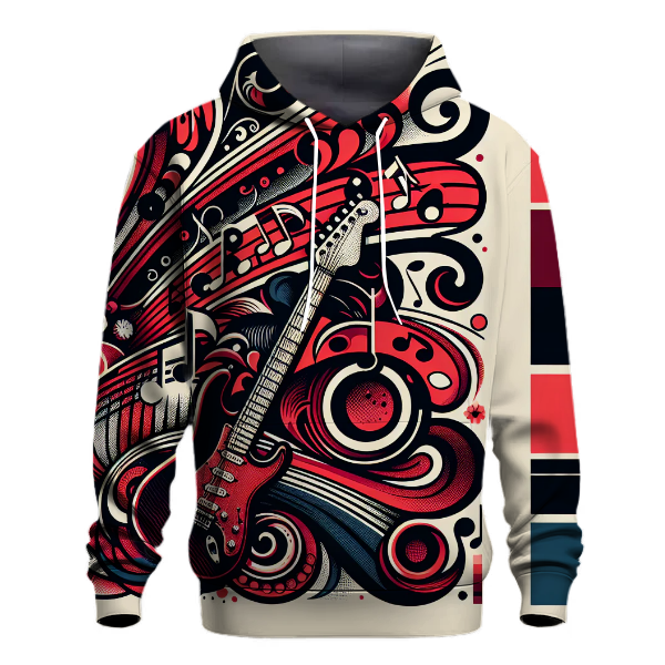 Classic Rock and Roll Vibes Hoodie