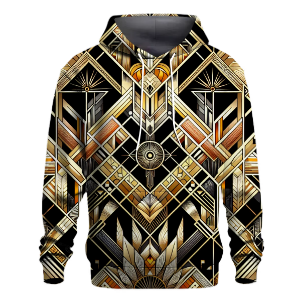 Chic Art Deco Elegance Hoodie