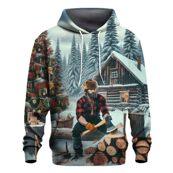 Festive Lumberjack Hoodie