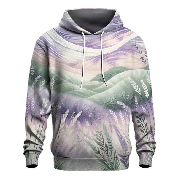 Lavender Fields Tie-Dye Hoodie