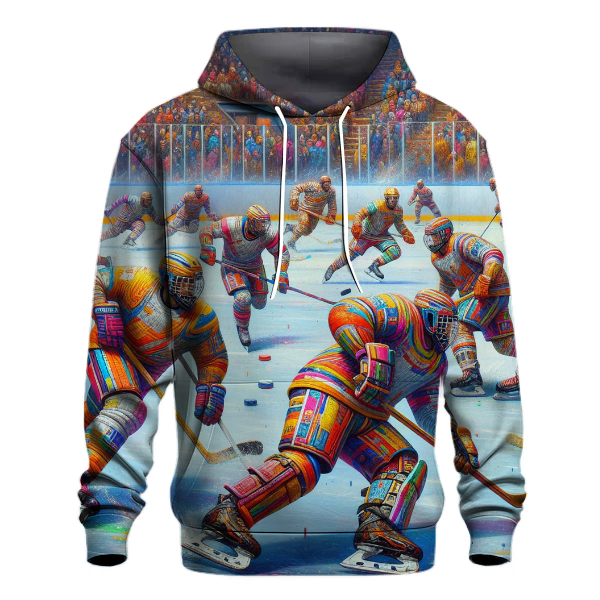 Ice Hockey Championship Spirit Hoodie