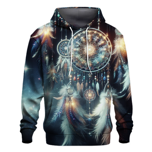 Mystical Dreamcatcher Glow Hoodie
