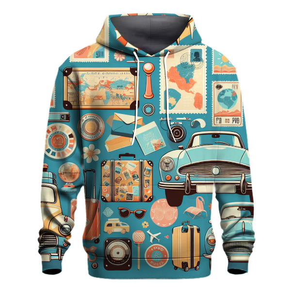 Vintage 70s Travel Memories Hoodie