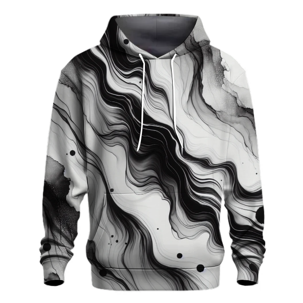 Monochrome Chic Hoodie