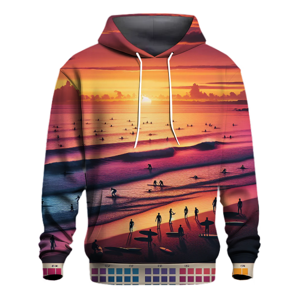 Surfing Sunset Dreams Hoodie