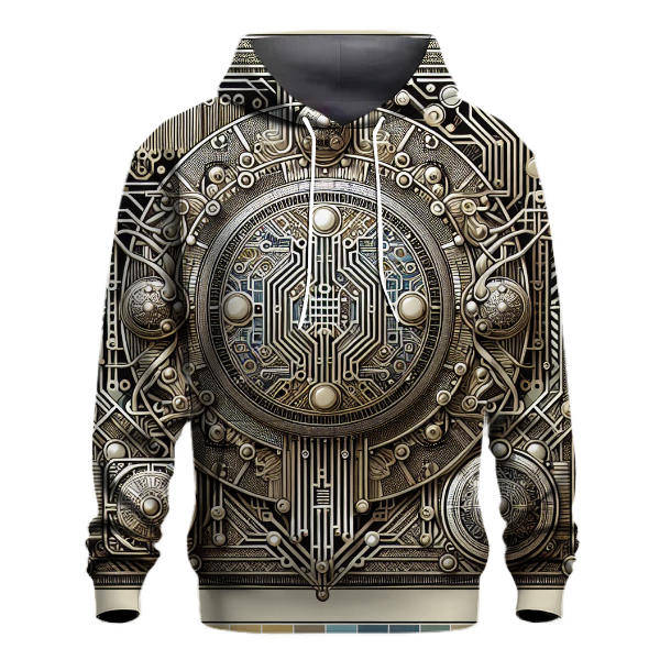 Modern Tech Circuitry Hoodie