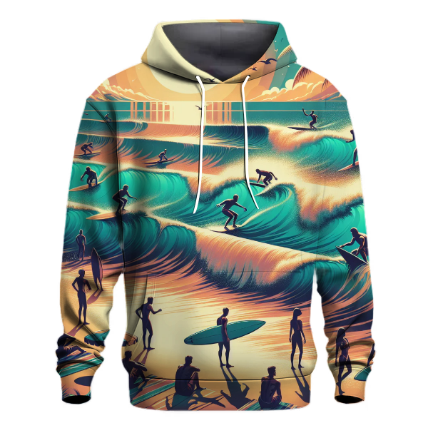 Surfing Adventure Bliss Hoodie