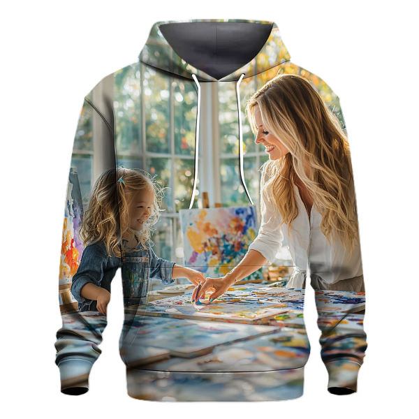 The Colors of Love A Mothers Emotional Palette Hoodie