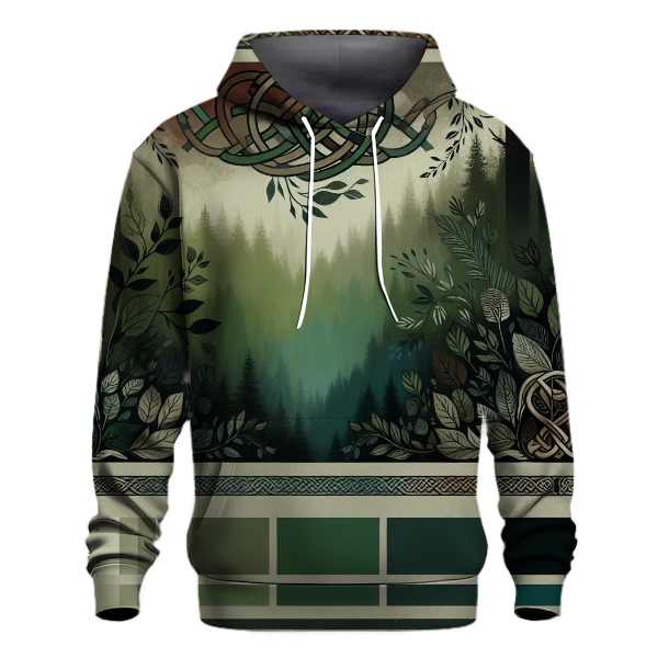 Celtic Woodland Harmony Hoodie