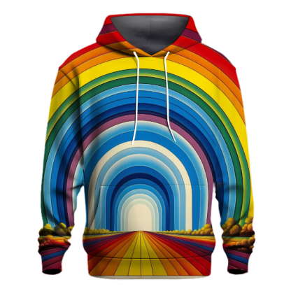 Hippie Vibes Rainbow Hoodie