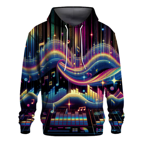 Retro Sonic Ripples Hoodie