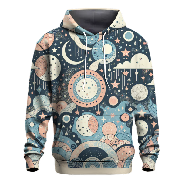 Funky Moonlit Vibes Hoodie