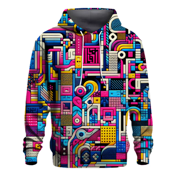 Dynamic Color Blocks Hoodie