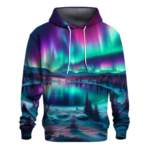 Mystical Aurora Glade Hoodie