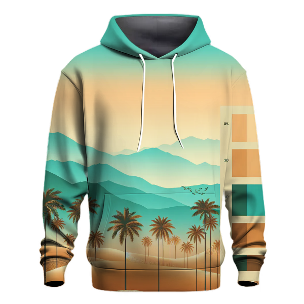 Desert Oasis Illusion Hoodie