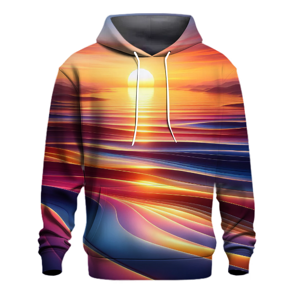 Luminous Sunset Horizon Hoodie