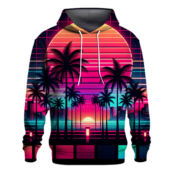 Miami Vice Nights Design Hoodie