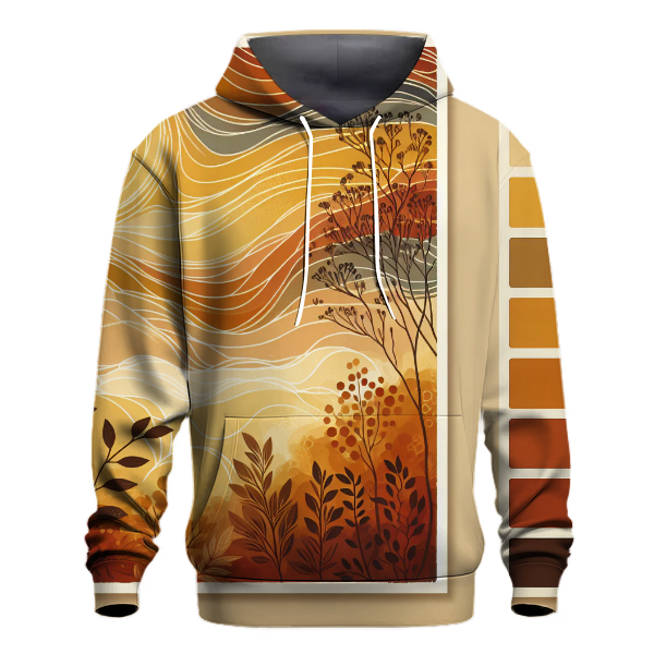 Golden Sunset Grove Hoodie