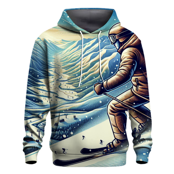Skiing - Alpine Glide Hoodie