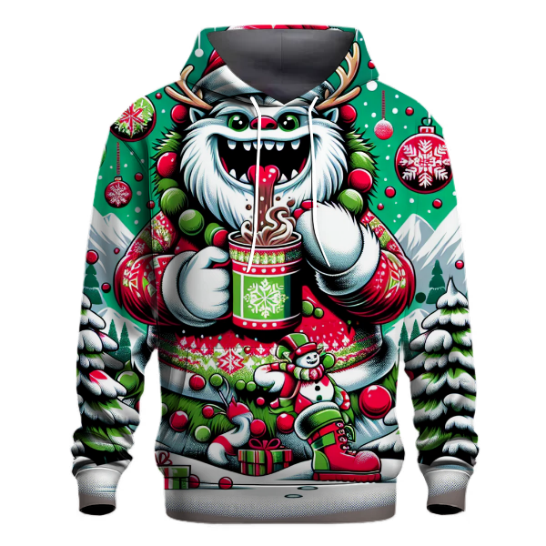 Jolly Yeti Christmas Hoodie